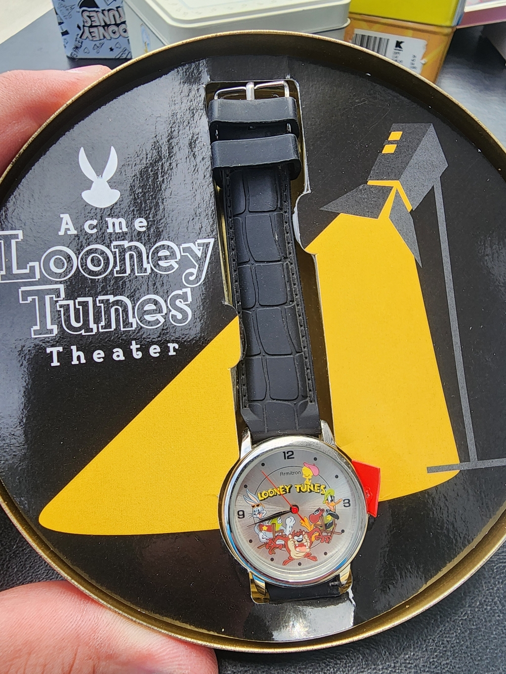 ACME Looney Tunes Watch with Black Strap